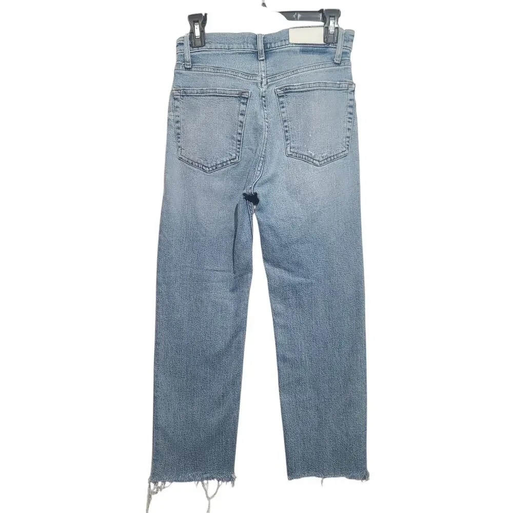 RE/DONE Originals 90s Comfy Jean Light Stone Wash High Rise 26